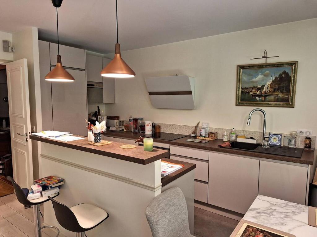 Salle - KP - Appartement avec jardin - Paris 6ème - 2