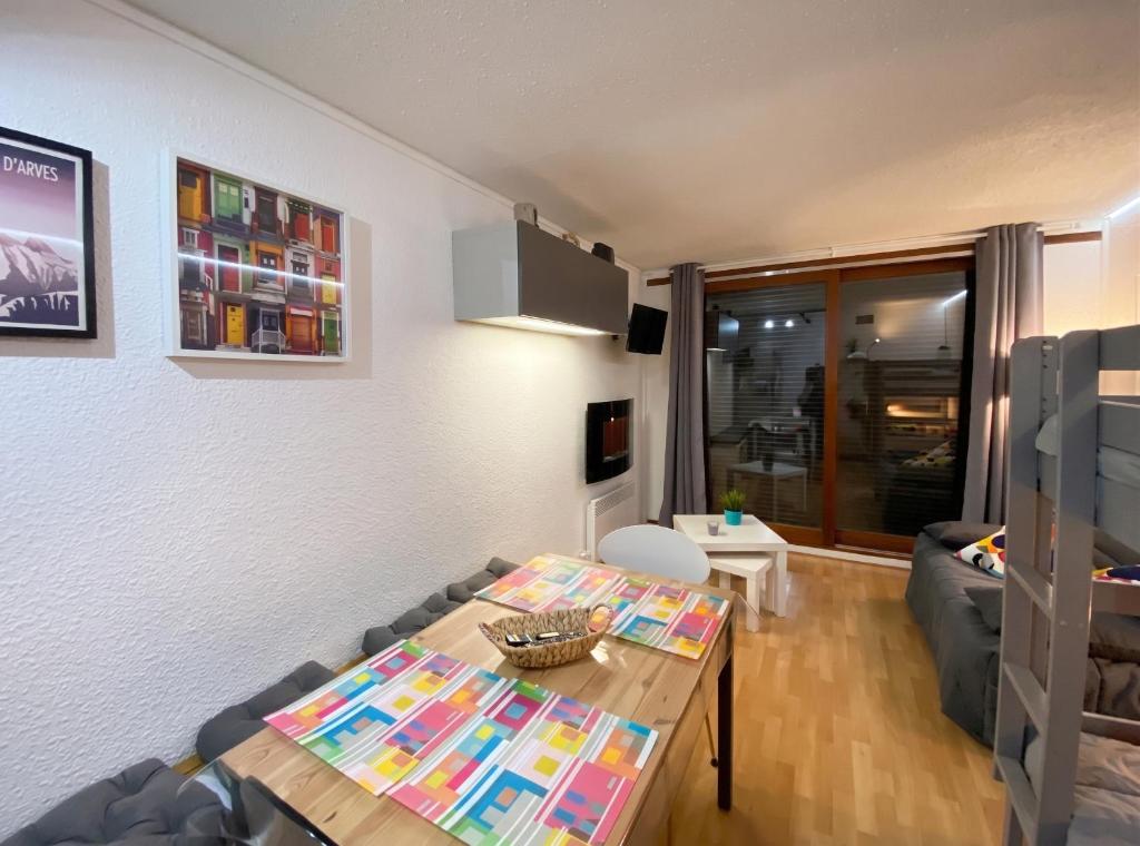 Studio chaleureux à Villarembert, 22 m², proche des pistes - 3