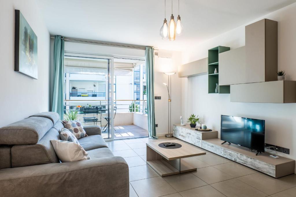 1-Br apartment swimming pool 100m from the beaches - 5