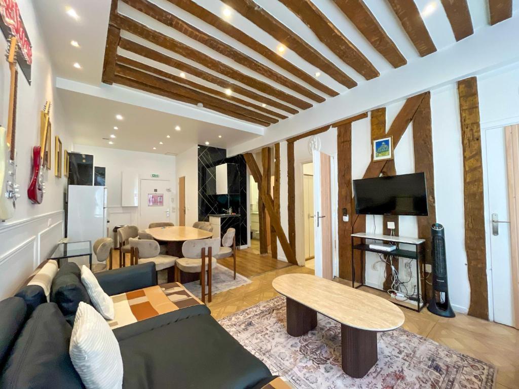 UrbanFlat 68 - Paris Center Rolling Stones Apartment - 3