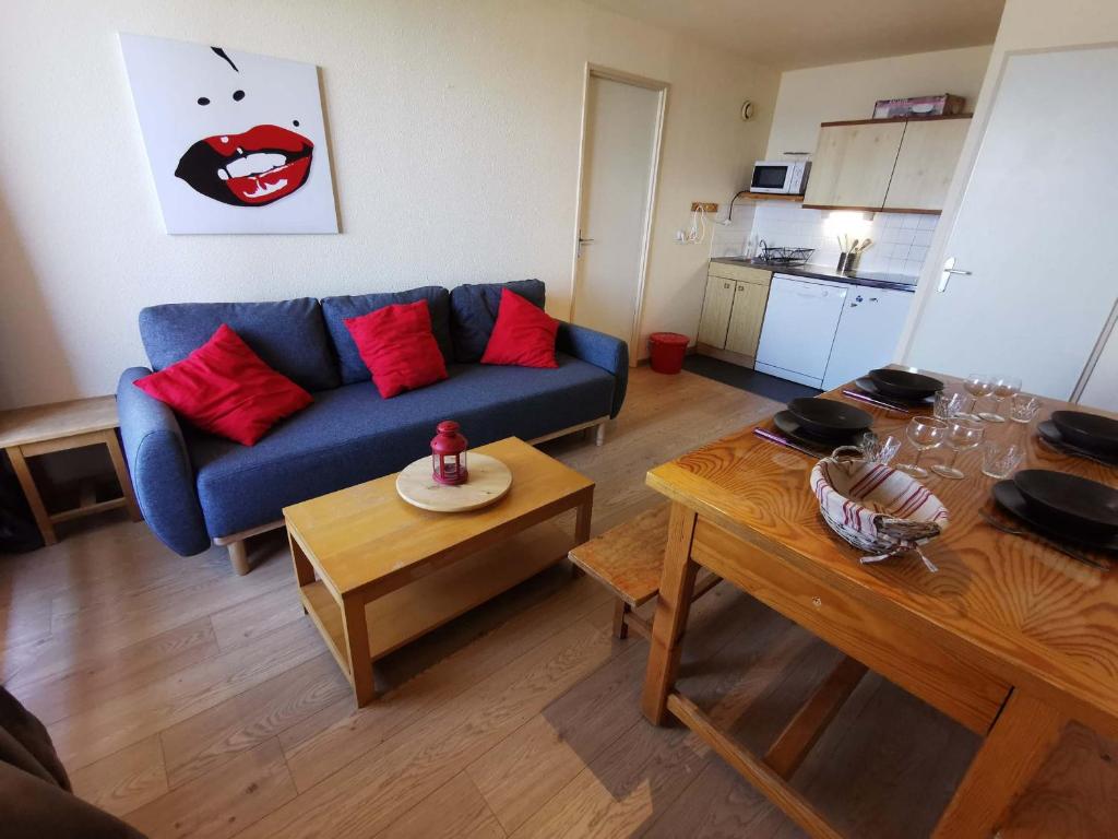Appartement cosy 2 pièces, pied de pistes, 2-6 pers, Les Adrets-Prapoutel - FR-1-771-43 - 1