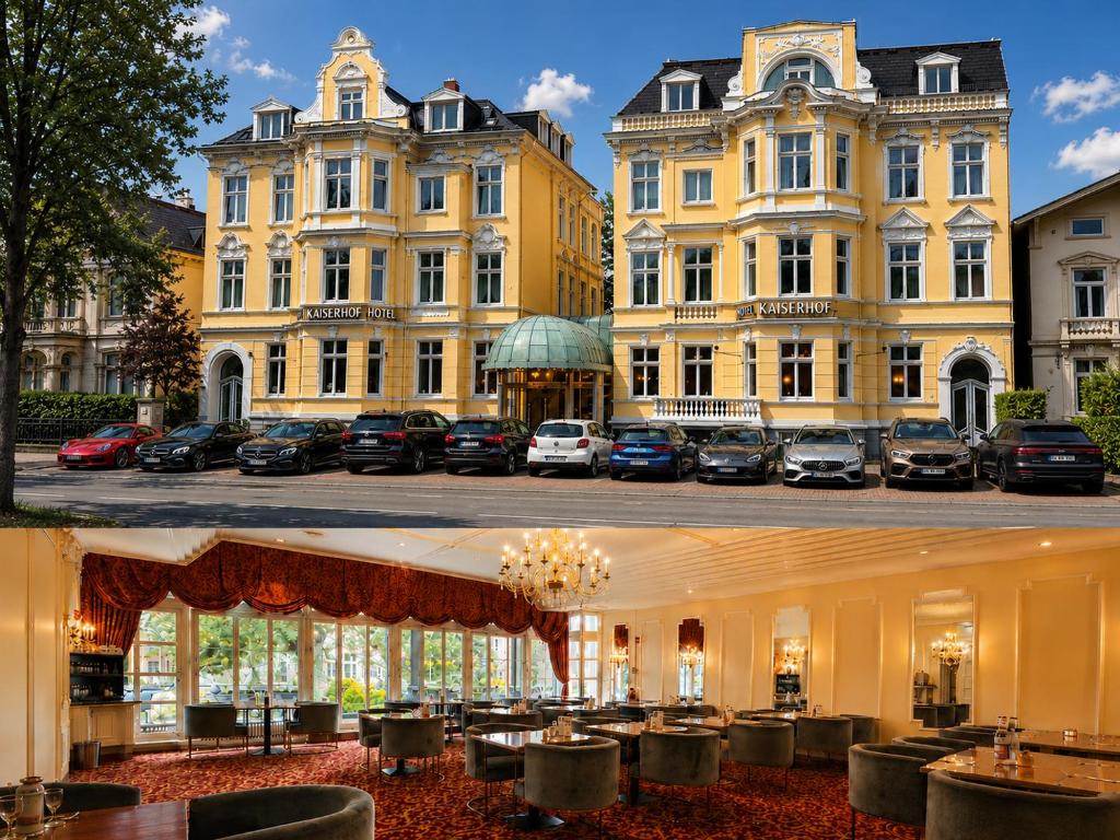 Exterior view, Hotel Kaiserhof Deluxe in Lubeck