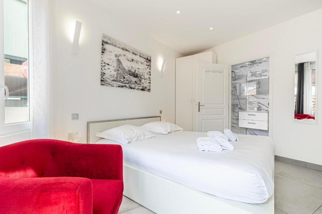 54 LOR - 2-bedroom apartment Cannes Banane near the Palais - 4