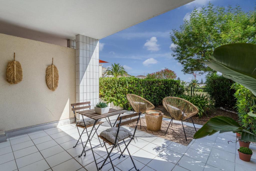 Le Palma : Chic Piscine Clim Terrasse - 5