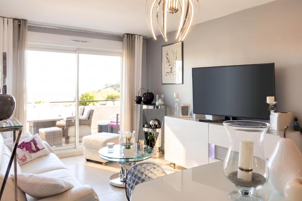 Appartement charmant à Mandelieu-la-Napoule - 50 m² - avec piscine - 4