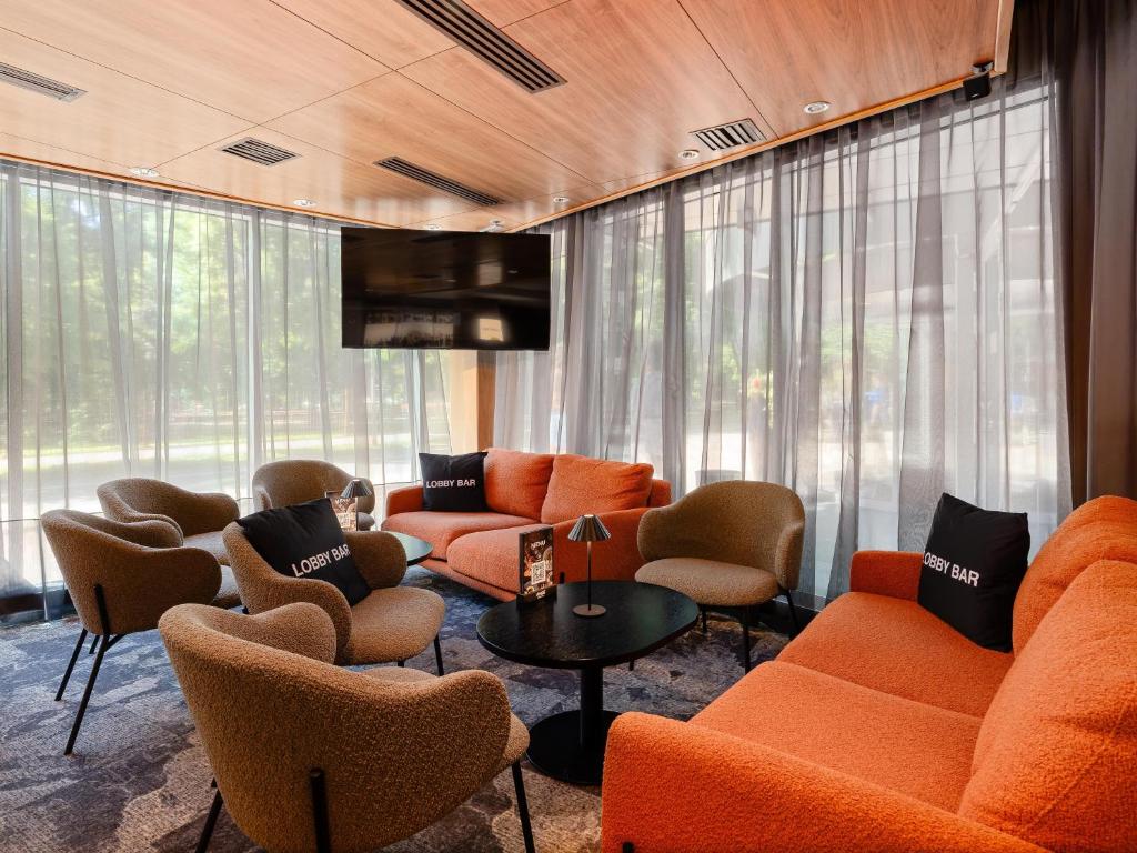 Bar/lounge, Radisson Blu Elizabete Hotel in Riga