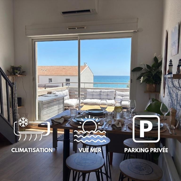 Vue Mer - Clim - Parking - Terrasse - 1