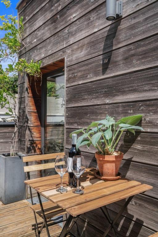 Chambre en suite avec Terrasse Paris 20 - 2