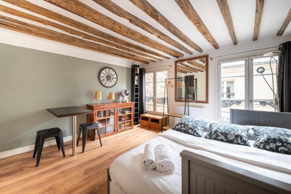 Central Parisian-style Studio Apart - Sentier - 1