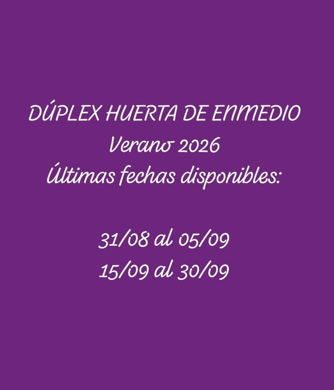 DÚPLEX HUERTA DE ENMEDIO - 2
