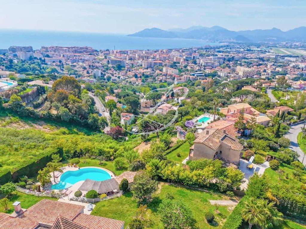 Villa Bleu Rivage - Piscine Cannes Vue panoramique Jacuzzi - 4