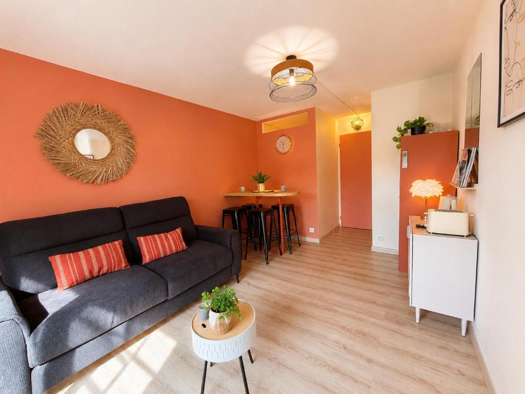 La Grande Motte - Studio double cabine 4-5p - Plage à pied - Parking privé - Terrasse - 5