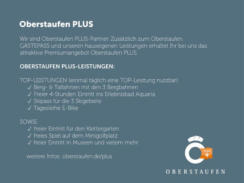 Staufenhirsch Apartment mit Oberstaufen Plus - 2