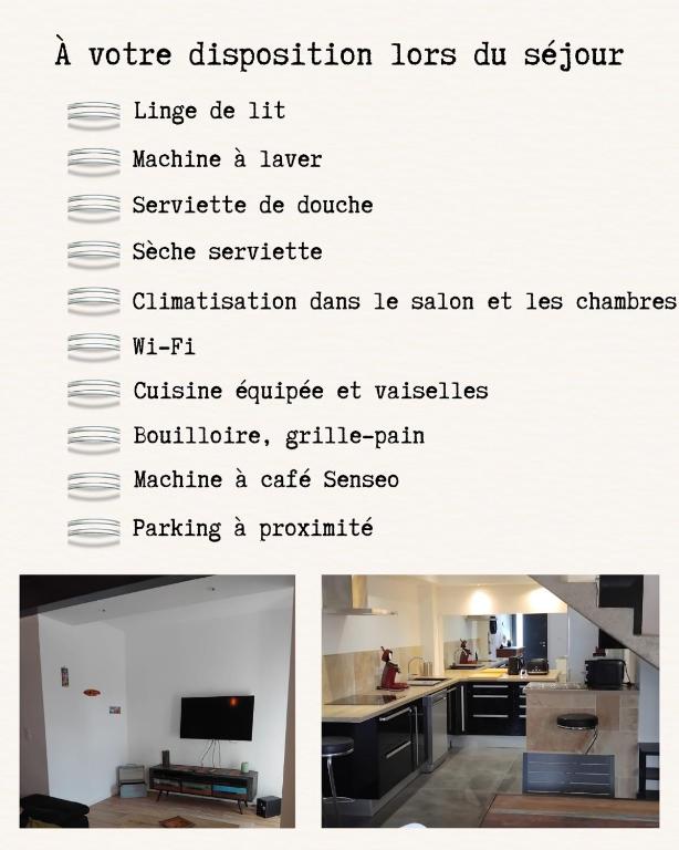 Appartement - Grande pièce à vivre - T3 - Clim - 2