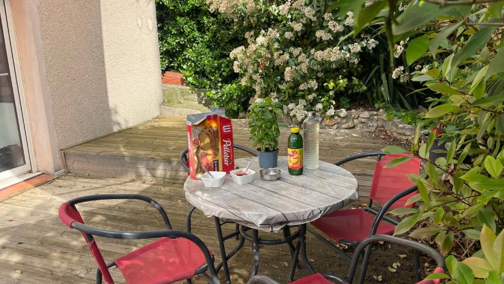 Appartement Cozy avec terrasse - Famille - Télétravail - Interim - 2