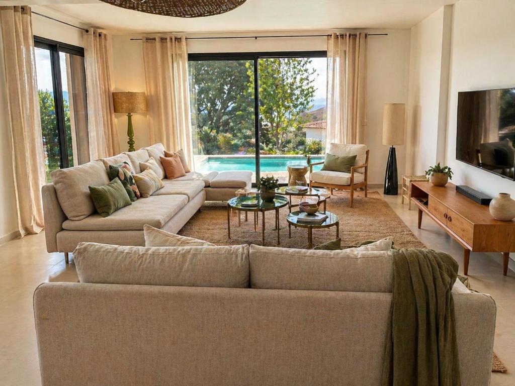 Villa Terra Vecchia, 6 personnes, vue imprenable, piscine chauffée - 4
