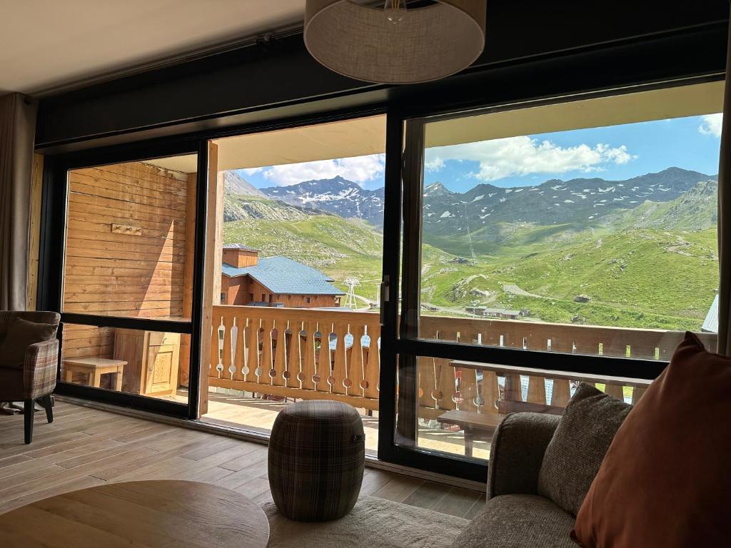 Vue panoramique Val Thorens Appart 49 m2 résidence calme - 4