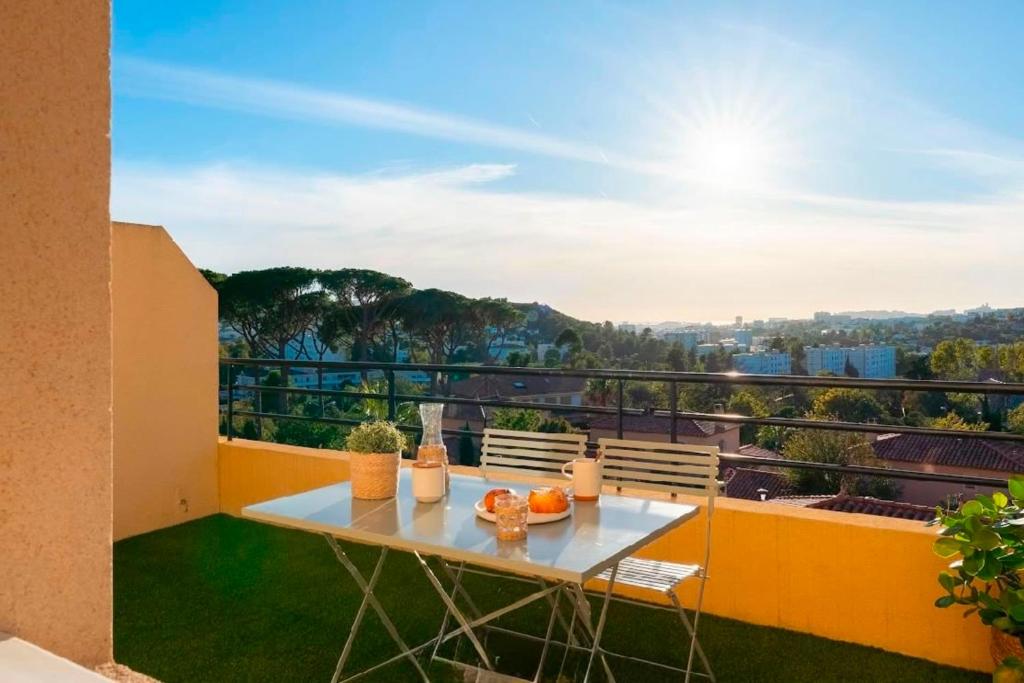 T3 Terrasse Vue mer Notre-Dame - Parking & Clim - 4