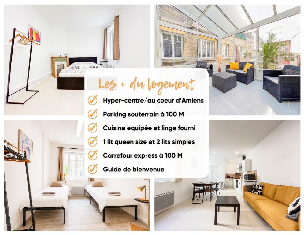 Le 3 cailloux / 2 Chambre *Hyper centre* - 4