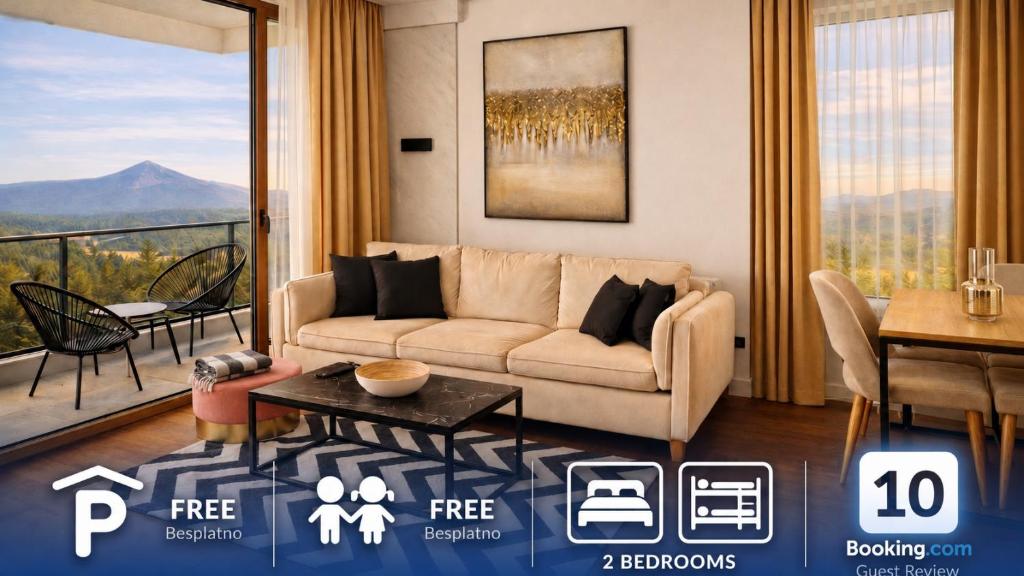 Luxury Apartment with View & Private Garage - Spa & Wellness at 21st Century Zlatibor Residence - 1