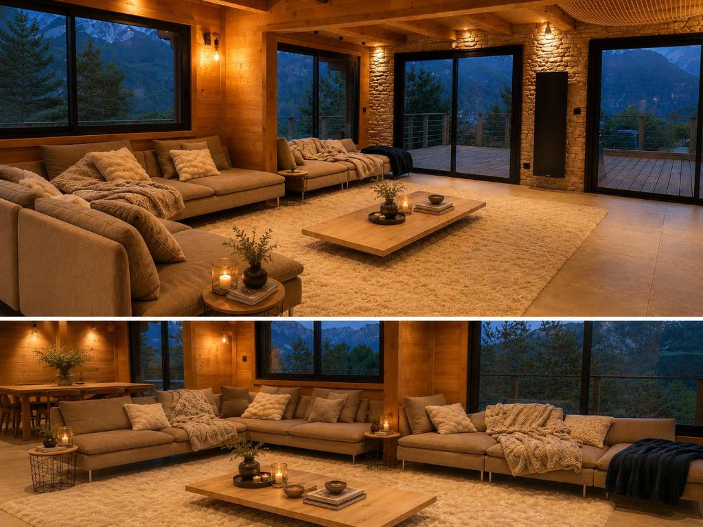 Chalet vue panoramique - 2