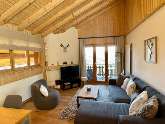 Magnifique appartement 4 pièces et demi, mansardé, avec vue, à Veysonnaz - 2