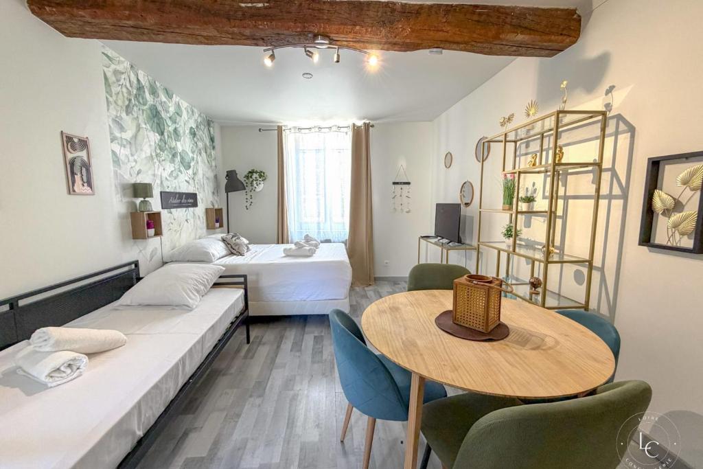 Le Rêveur grand studio pour 3 personnes - hypercentre - 2