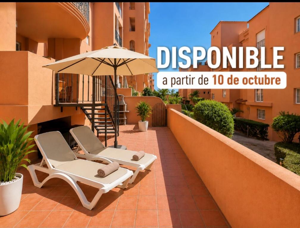Apartamento, piscina, wifi 5G, patio privado, parking, sol, 300 metros de la playa VFT MA 75455 - 2