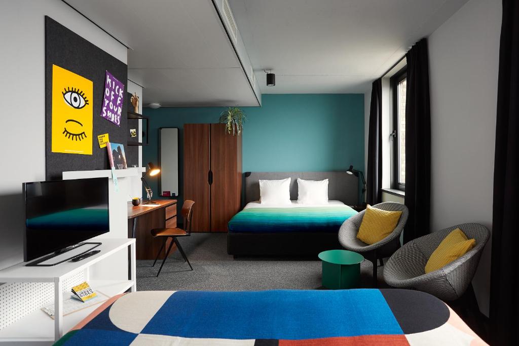 Bed, The Student Hotel Eindhoven in Eindhoven