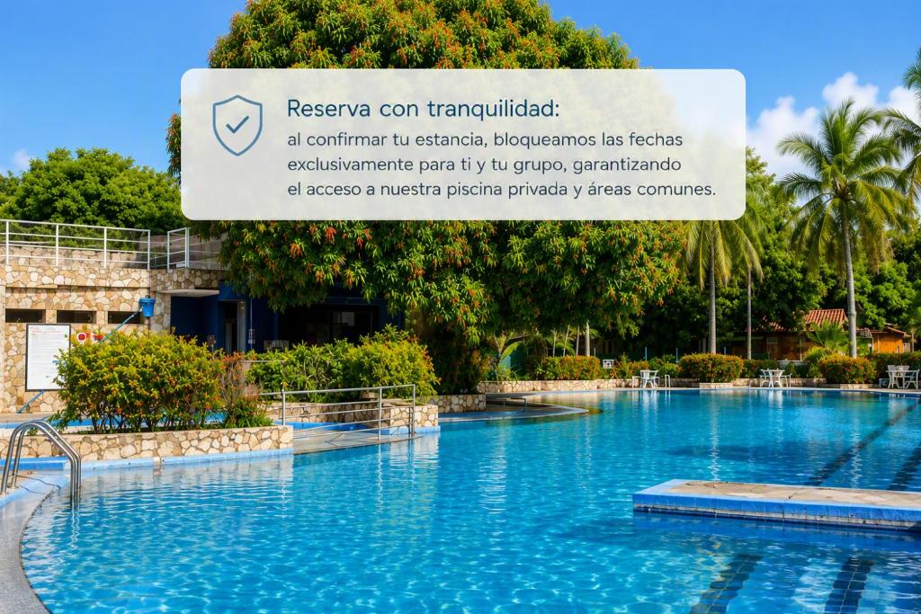 Cabaña Campestre Premium Piscina WiFi Rapido AC Cerca Rodadero - 4