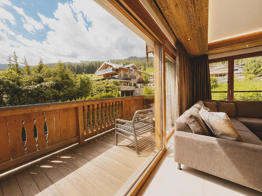 Mountain Lodge Leogang-Premium Apartment, Balkon, Bergblick, Kamin, Sauna - 3