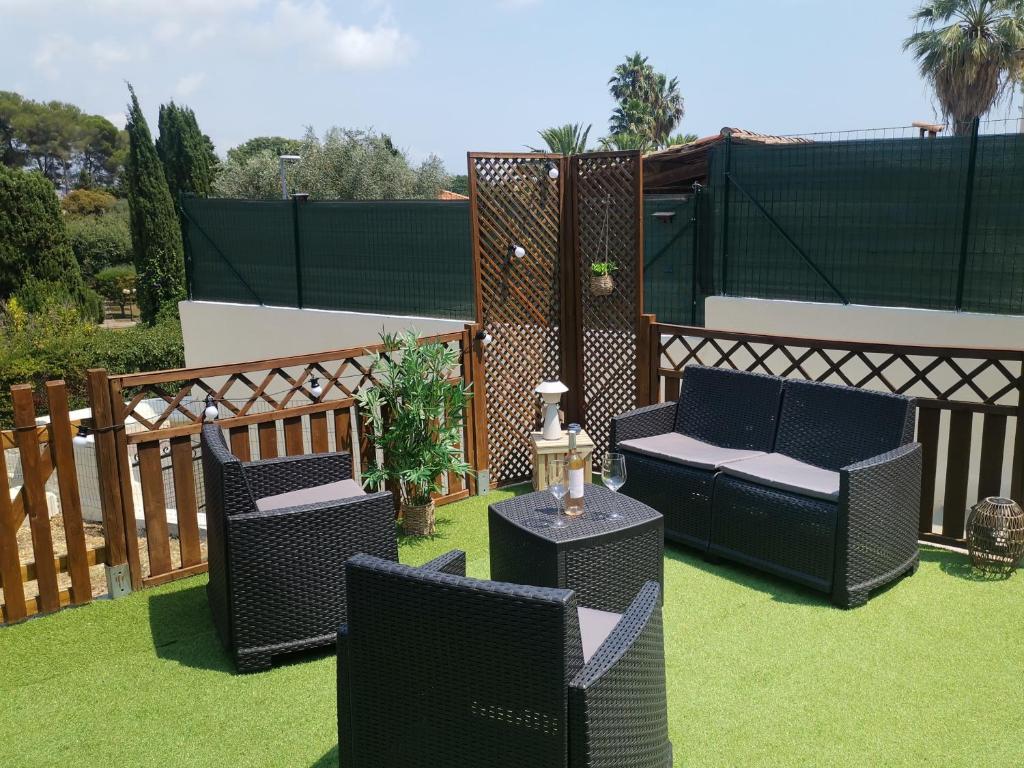 La Casita, rare à Cagnes, villa avec jardin, proche des plages - 2