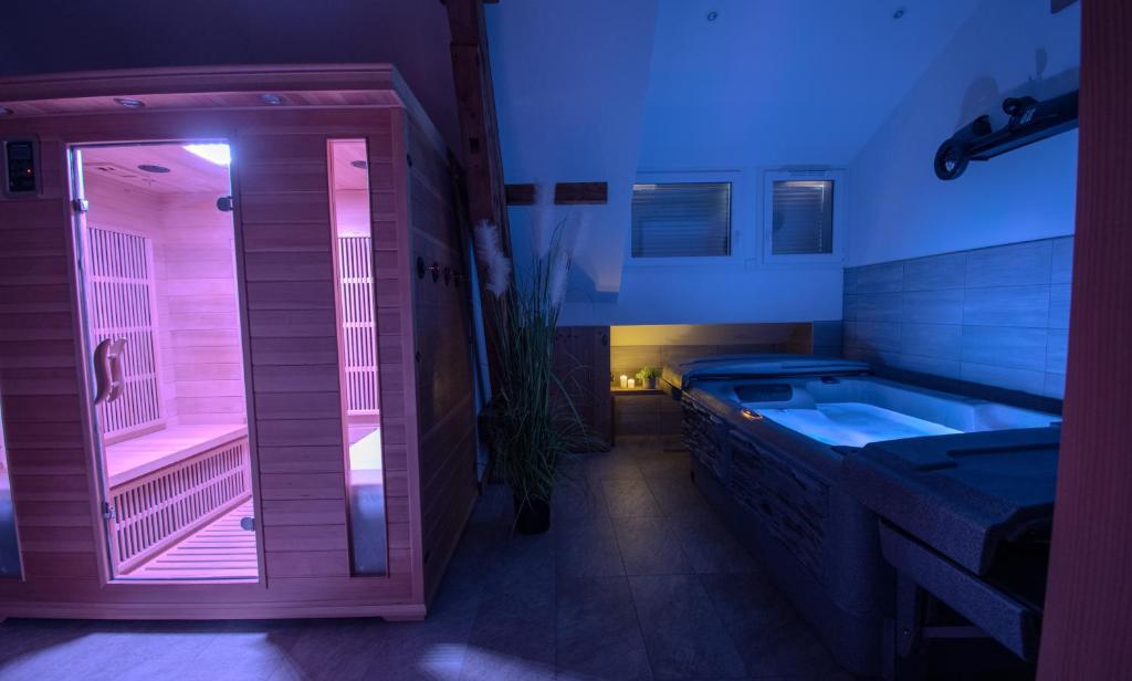 L'écrin Précieux - Clim, Spa, Sauna - 2 suites parentales - 2