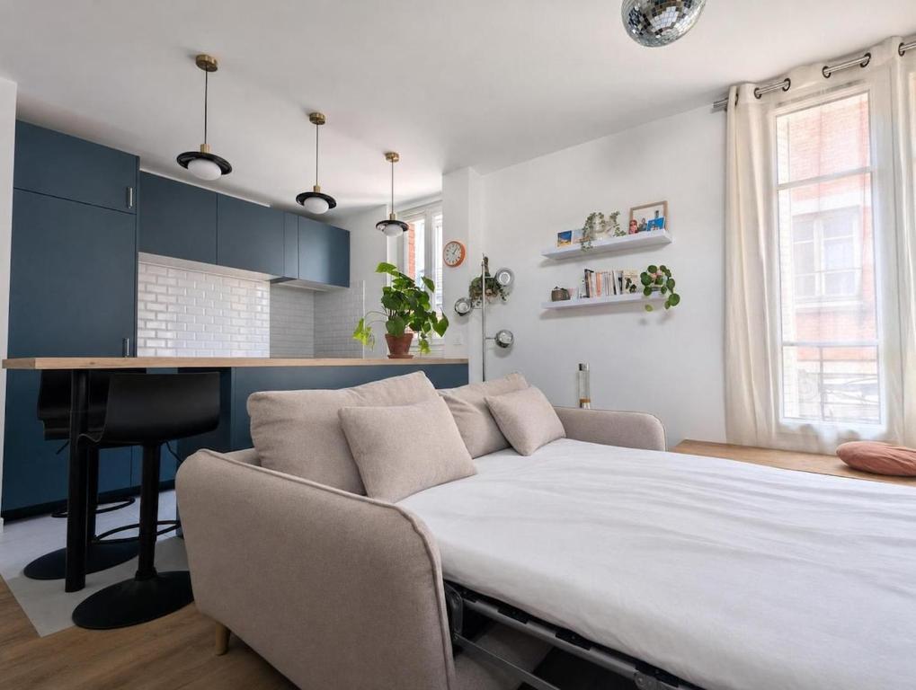 Logement cosy et calme Belleville - 4 personnes - 4