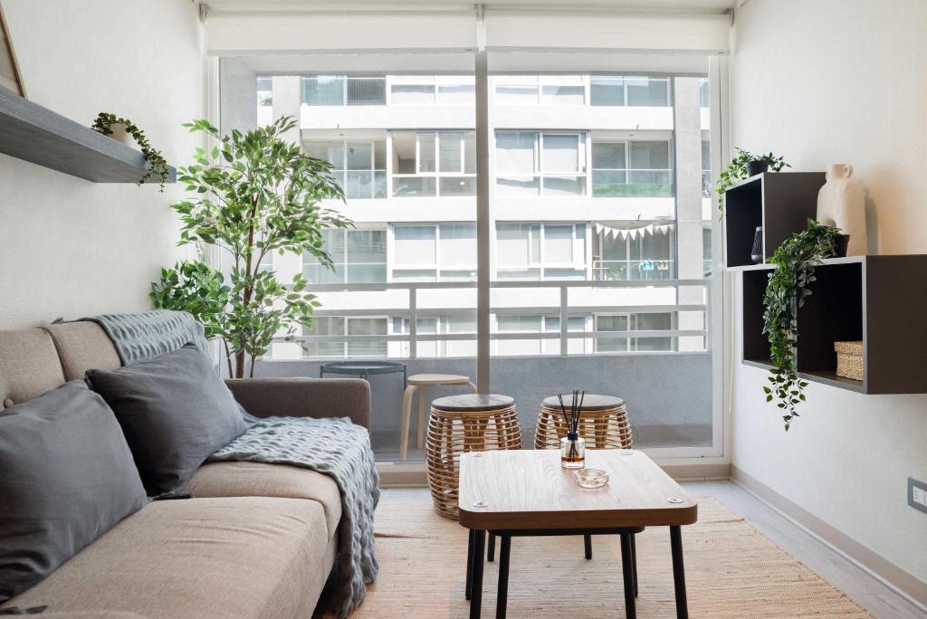 Downtown Santiago 1BR Modern Apartment with Pool - 4