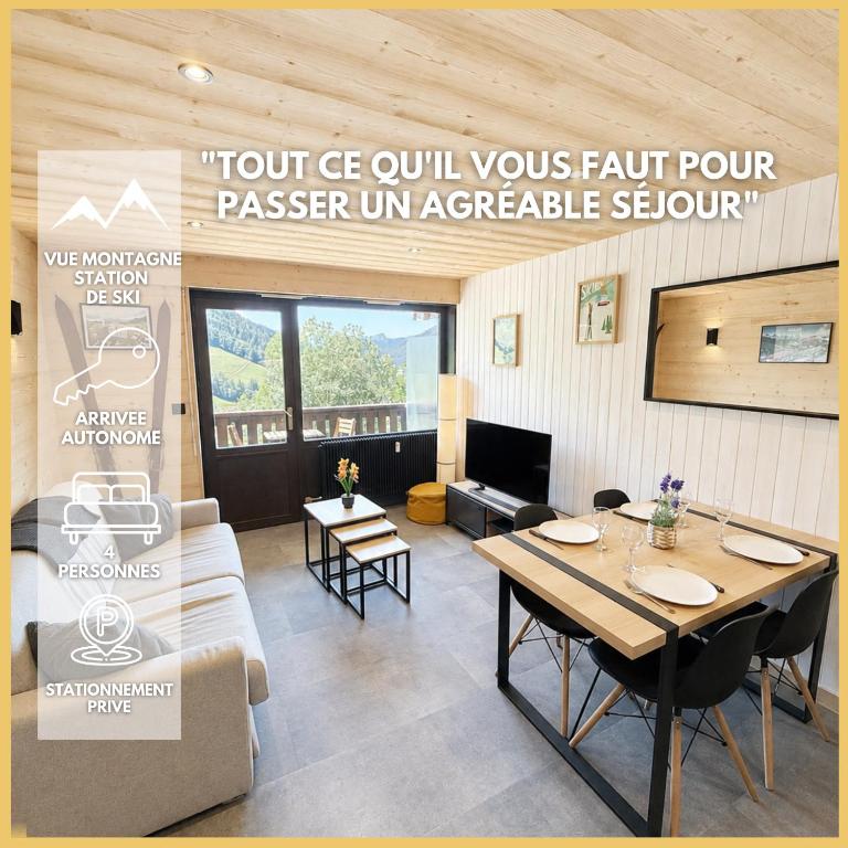 Studio au pied des pistes Vue imprenable Grand Bo' - 1