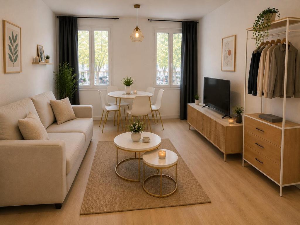Studio rénové 4 pers Plages à pied Cannes - 3
