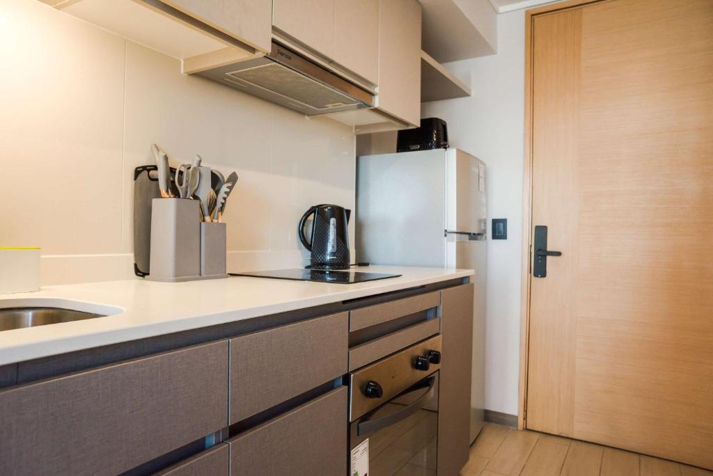 Comfortable Studio in Nunoa with Balcony and WiFi - 4