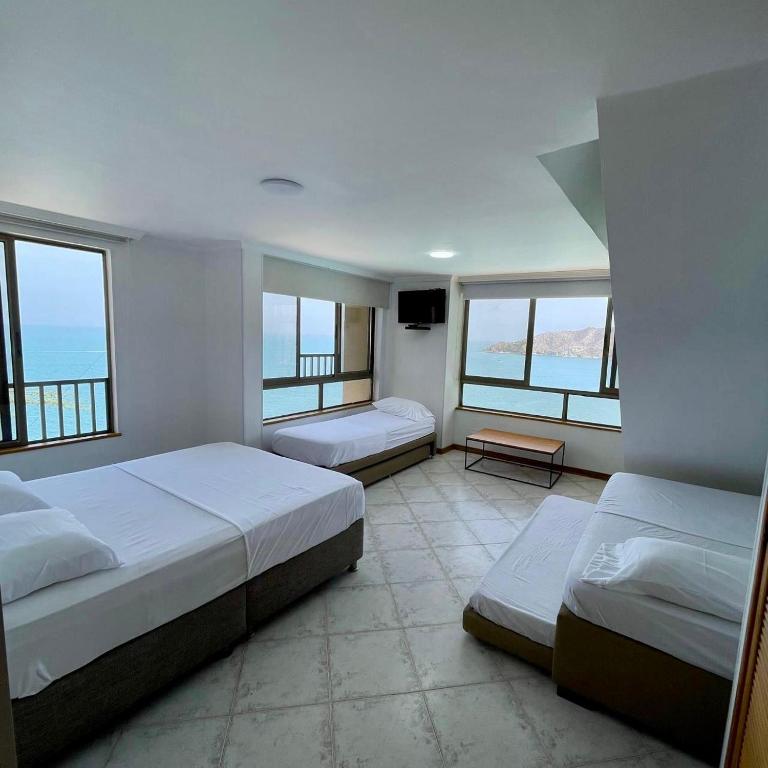 Apartamento con vista al mar playa el rodadero - 1