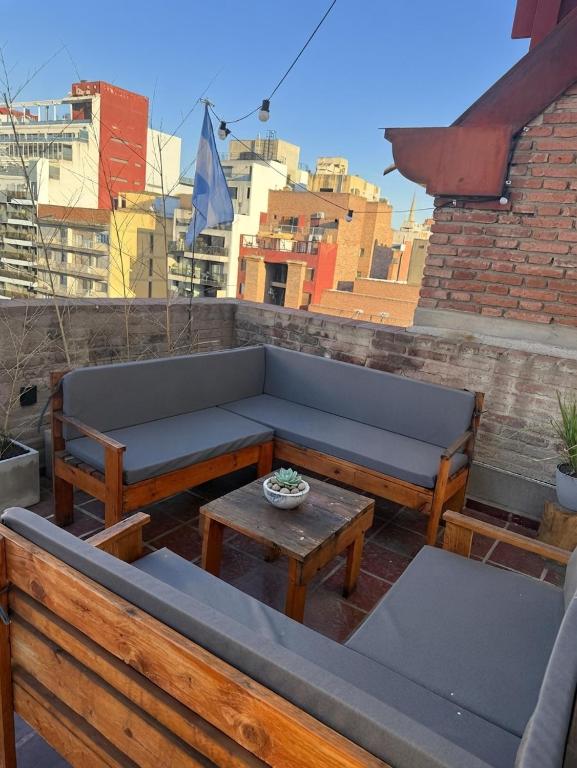 Oasis en las Alturas Depto con Terraza y Parrilla Living Exterior - 1