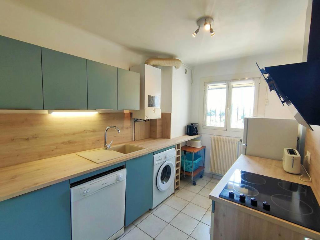 T2 rénové face mer avec balcon au Canet-Plage, 4 pers - FR-1-696-127 - 3