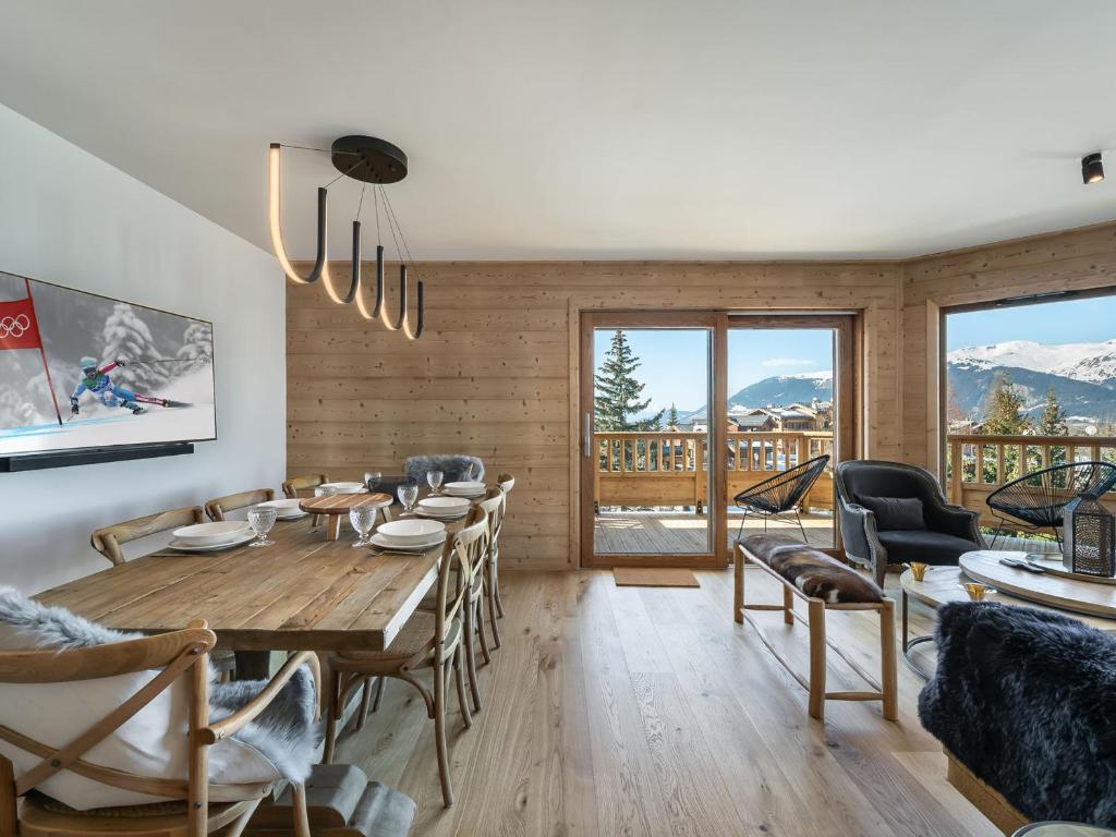 Appartement T4 Courchevel, proche pistes, parking, wifi - FR-1-563-36 - 1