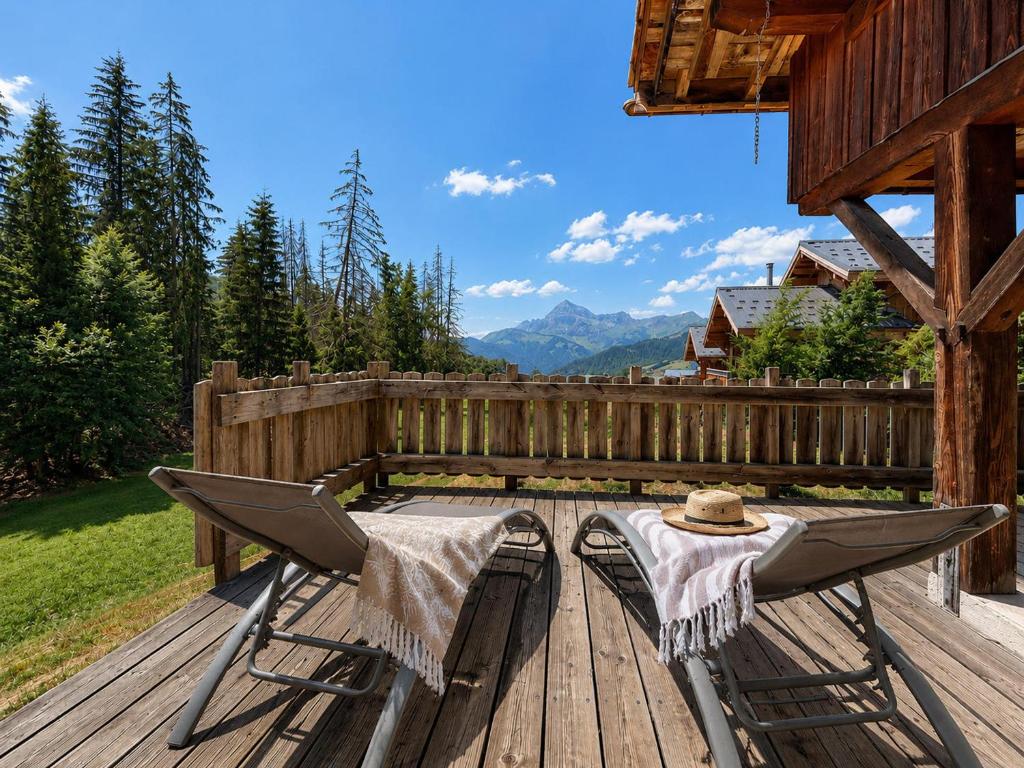 Chalet cosy 6-8 pers avec poêle à bois et terrasse ensoleillée - FR-1-505-154 - 2