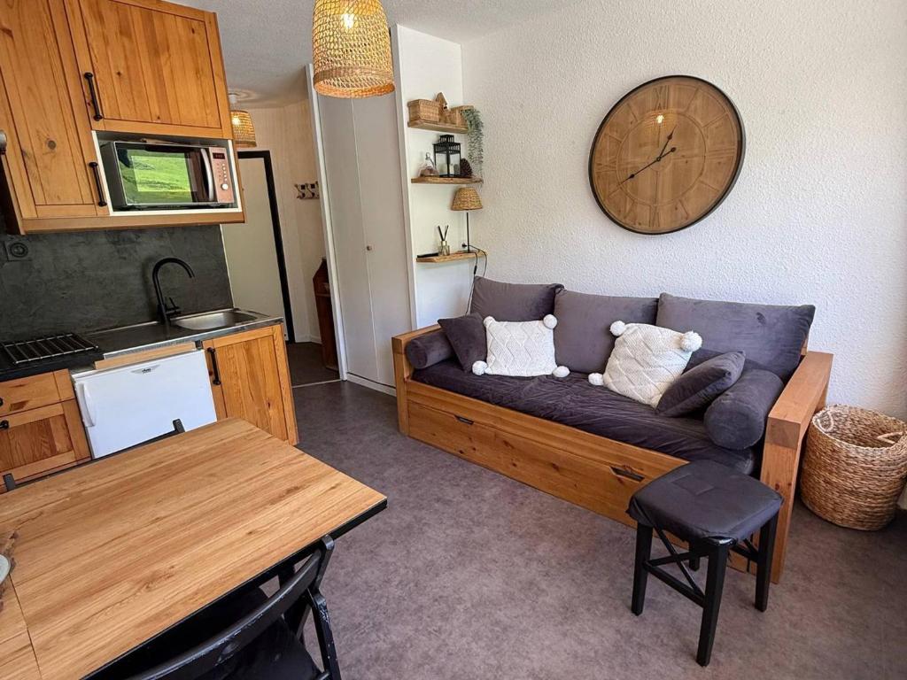 Studio cabine 24m² au pied des pistes avec balcon - 4