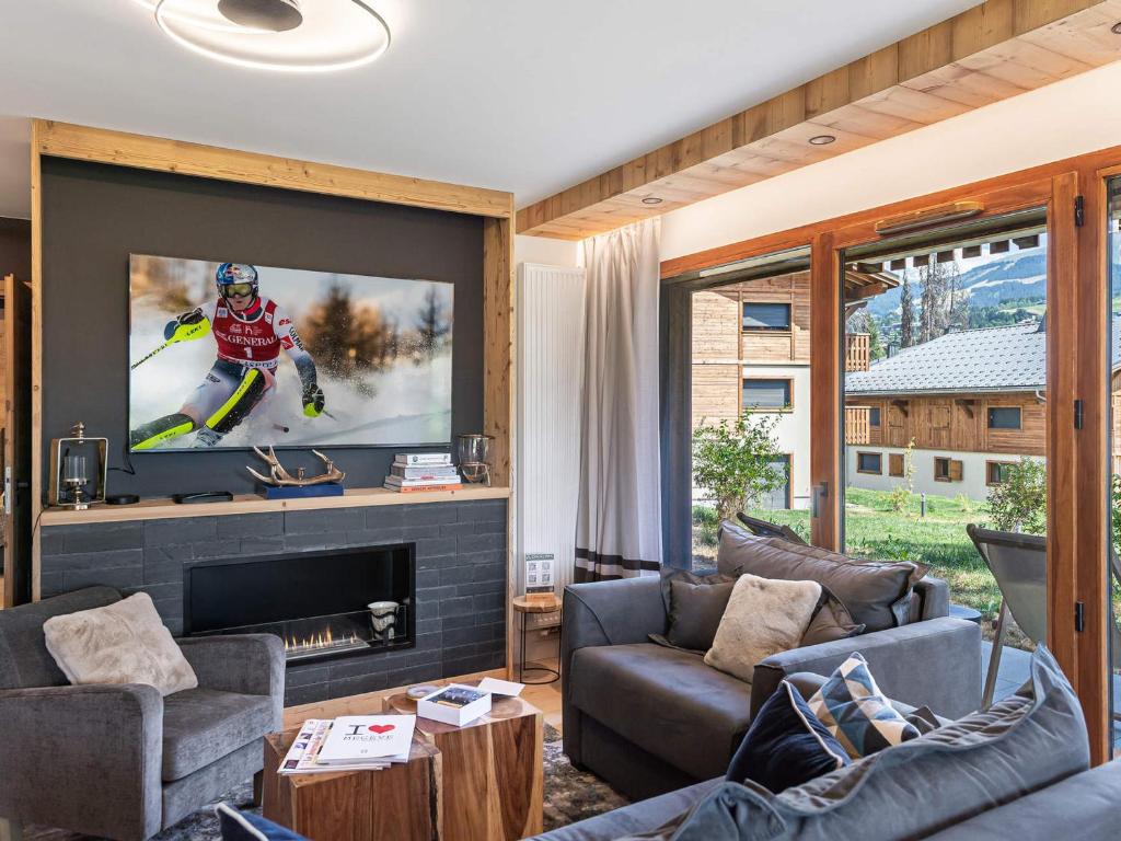 Appartement neuf, 4 personnes, terrasse, 15 min du centre de Megève - FR-1-569-96 - 1