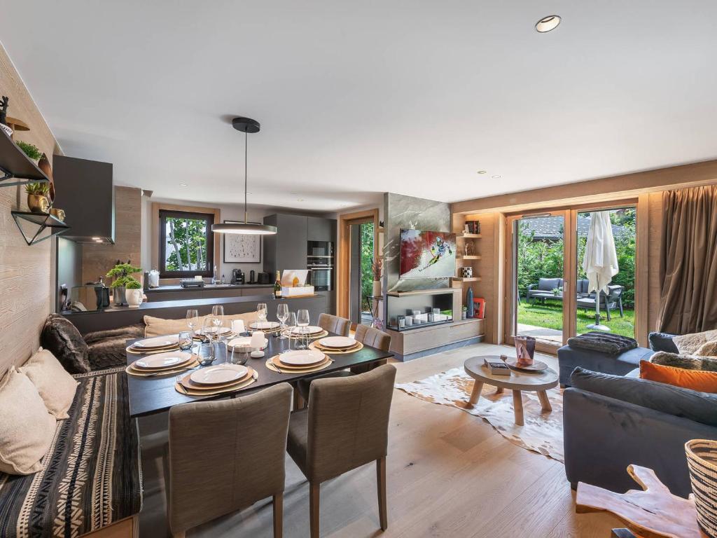 Superbe appartement avec jardin à Megève, 3 chambres, animaux acceptés - FR-1-569-118 - 1