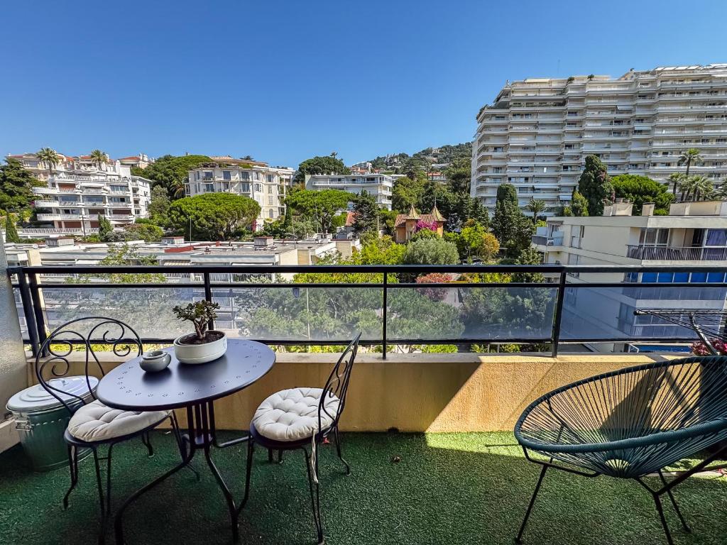 Studio TERRASSE-POINTE CROISETTE-PALM BEACH A0B214 - 1