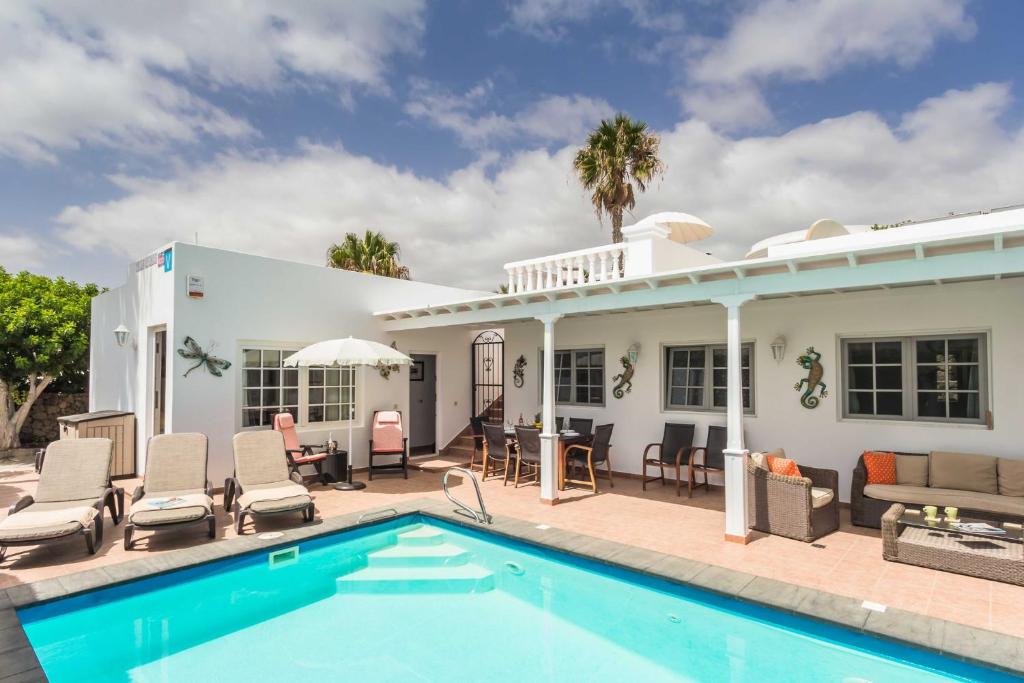 Charming Puerto Del Carmen Villa 4 Bedrooms Villa Tarez Private Pool - 4