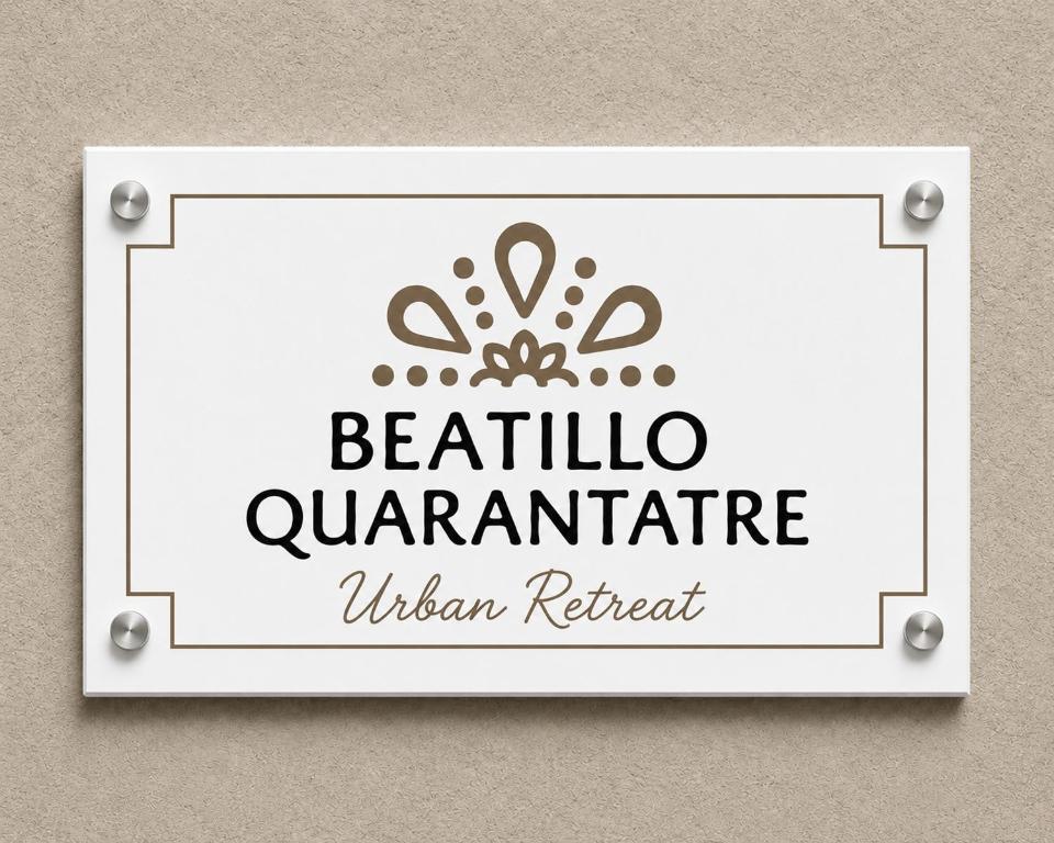 Beatillo Quarantatrè Urban Retreat - 2