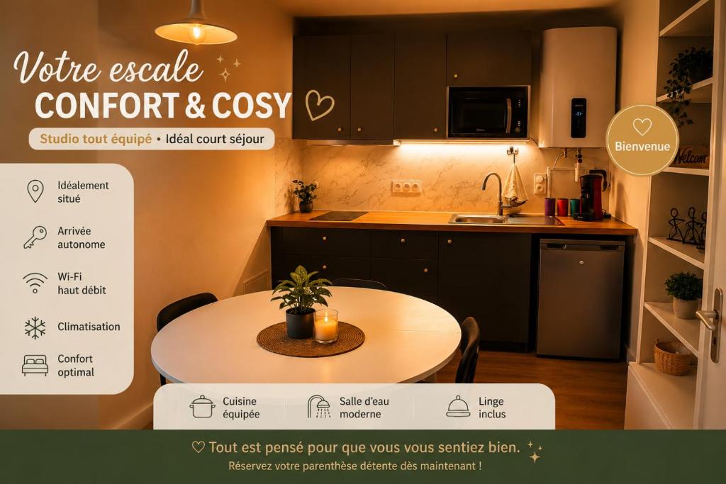 Studio Cosy & Climatisé - 1